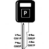 GM1P, GM2P, GM5P, GM7P Key In Blank