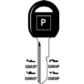 GM3P, GM4P, GM6P, GM8P  Key In Blank