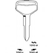 TOYO4, TOYO4R, TOYO4A Key In Blank