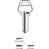 COIN8R 9R 10R Key In Blank