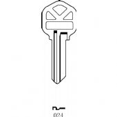 KW1(#024) Key In Blank