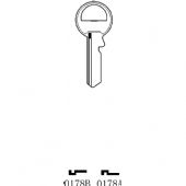 #0178A 0178B Key In Blank